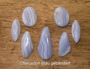 Chalcedon-blau-gebändert