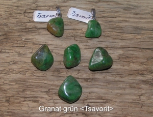 Granat-grün-Tsavorit
